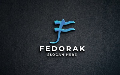 Abstract F Letter Logo Temp