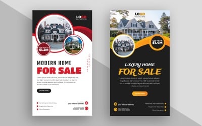 Modèle de story Instagram pour l&amp;#39;immobilier (version 3)
