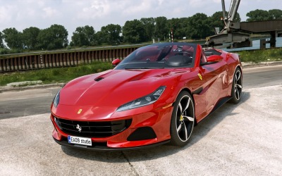 2022 Ferrari Portofino M 3D-Modell