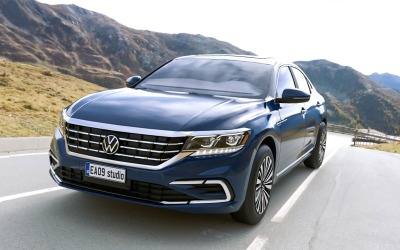 Model 3D Volkswagena Passata 380 TSI 2021