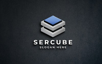 Modern Cube Logo - Data &amp;amp; Technology Design