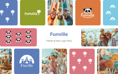 Funville – Balíček log pro rodinnou a dětskou zábavu