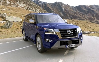 2022 NISSAN ARMADA PLATINO modelo 3d