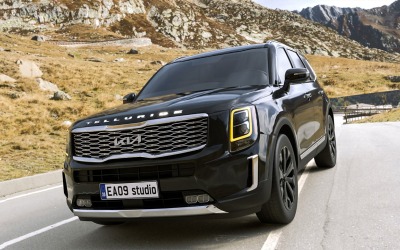 Kia Telluride 2022 model 3D