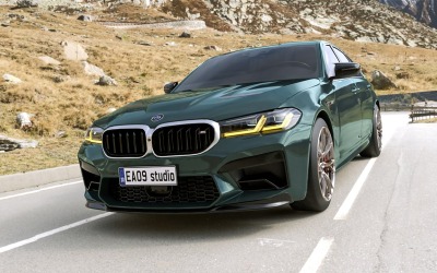 Modelos 3D do BMW M5 CS 2022
