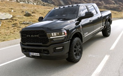 RAM 2500 LIMITED MEGA CAB 2022 model 3d