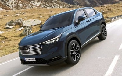 2022-es Honda HR-V eHEV 3D modell