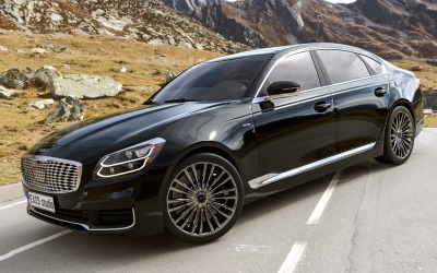 Kia K900 K9 2020 model 3d
