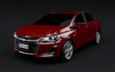 2022 Chevrolet Onix Turbo Premier 3d modeli