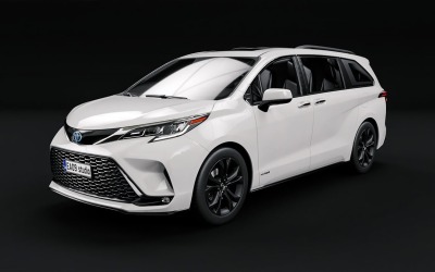 2022 Toyota Sienna XSE modelo 3d