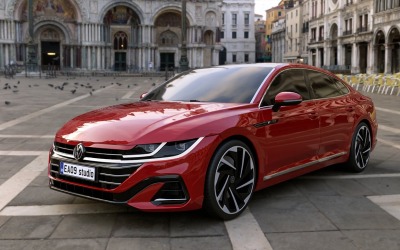 2022 Volkswagen Arteon R-Line 3D-Modell