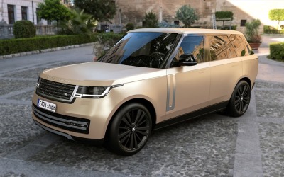 Modello 3D della Land Rover Range Rover 2022