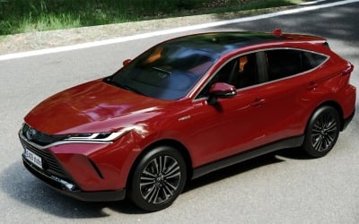 Modelo 3D del Toyota Harrier 2022