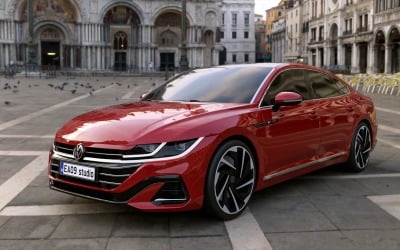 Modelo 3D del Volkswagen Arteon R-Line 2022