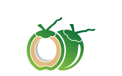 Coconut Logo Template – Free Download