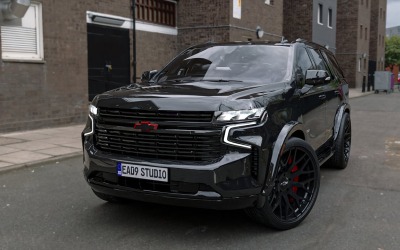 Hybrydowy model 3D Chevroleta Tahoe Vossen 2022