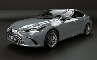 2022 Lexus ES300h hibrid 3D modell