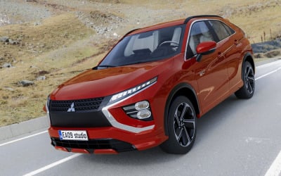 2022 Mitsubishi Outlander modelo 3d