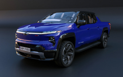 2024 Chevrolet Silverado EV RST Modelo 3d