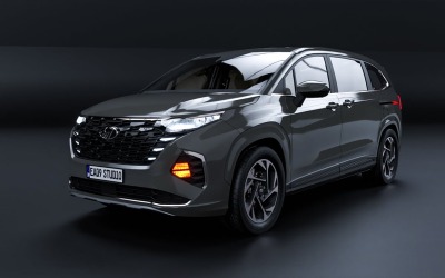 Modelo 3D do Hyundai Custo 2022