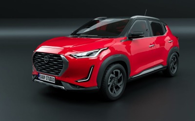 Modelo 3D do Nissan Magnite 2022