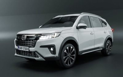 Modelo 3D do SUV Honda BR-V 2022