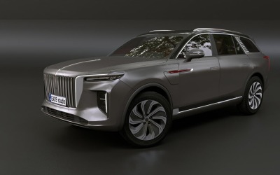 Modelo 3D Hongqi E-HS9 2022