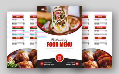 Professional Food Menu Template Ver-1