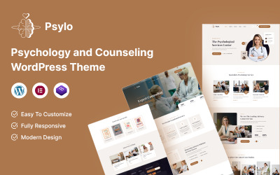 Psylo – тема WordPress для гіпнозу та психологічного консультування