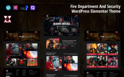 ResQForce – WordPress Elementor-thema voor brandweer en beveiliging