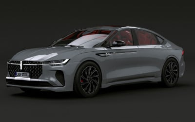 2023 Lincoln Zephyr 3d model