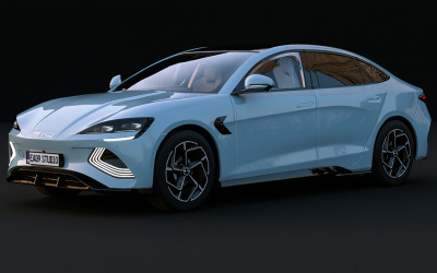 BYD Seal 2024 ev 3D-модели