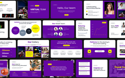 Kreativ presentationsmall PowerPoint