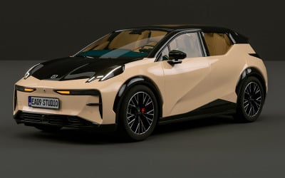 Geely Zeekr X 2023 3d model