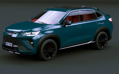 HAVAL H6 GT 2024 3d model