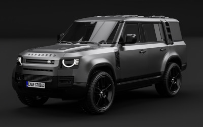 2024 Land Rover Defender 130 Outbound 3d model