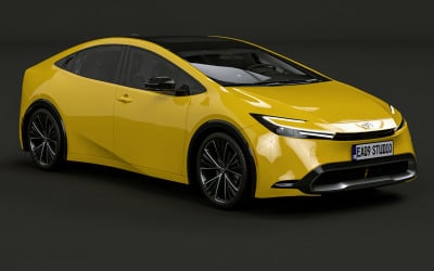 2024 Toyota Prius 3D MODEL