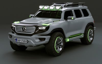 Mercedes-Benz Ener G Force 3d model