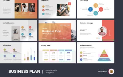Business Plan PowerPoint Template File