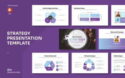 Strategia aziendale - File modello PowerPoint