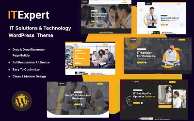 Itexpert - Tema WordPress per soluzioni IT e tecnologia