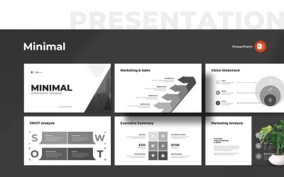 Presentazione minima - Modello PowerPoint
