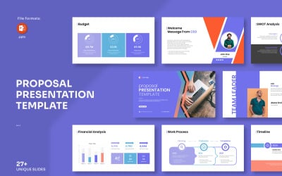 Modello di PowerPoint per la proposta di progetto