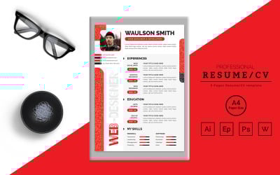 Waulson Smith –Creative Resume Template