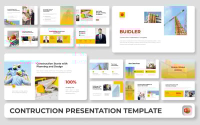 Buidler – Construction PowerPoint Presentation Template