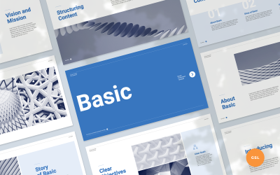 Modello di presentazione semplice di Google Slides