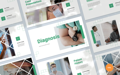Plantilla de Google Slides para presentación de casos de pacientes