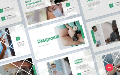 PowerPoint-mall för patientfallpresentation