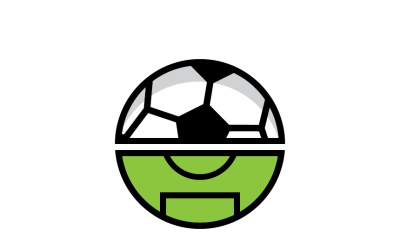 Soccer Ball Logo Graphic Template