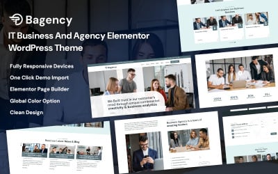 Bagency - IT Business And Agency WordPress Theme